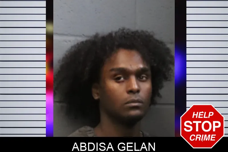 Abdisa Gelan mugshot