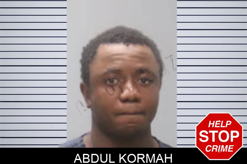 Abdul Kormah mugshot