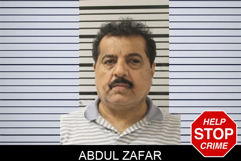 Abdul Zafar mugshot