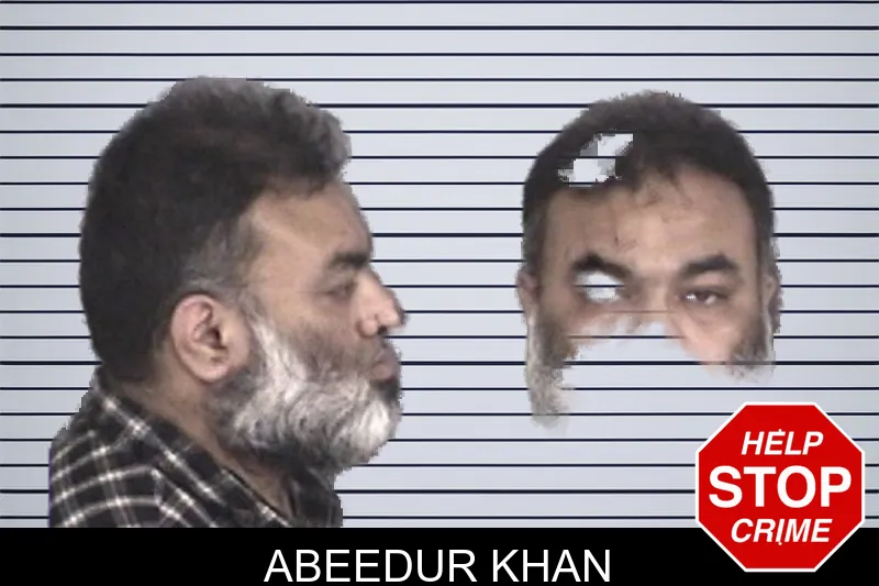 Abeedur Khan mugshot
