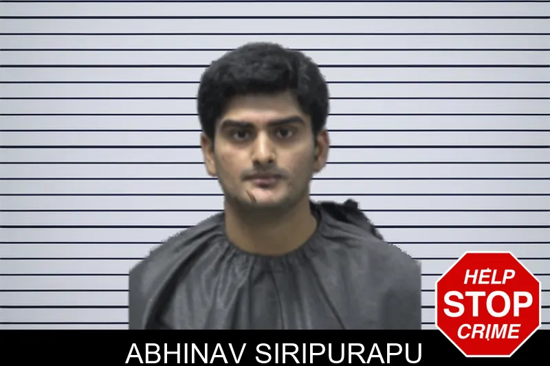 Abhinav Siripurapu mugshot
