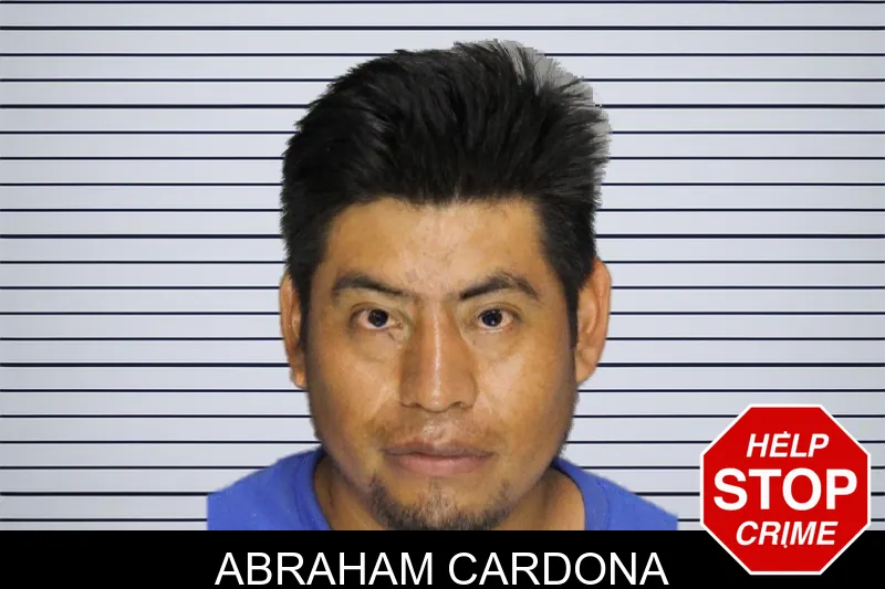 Abraham Cardona mugshot