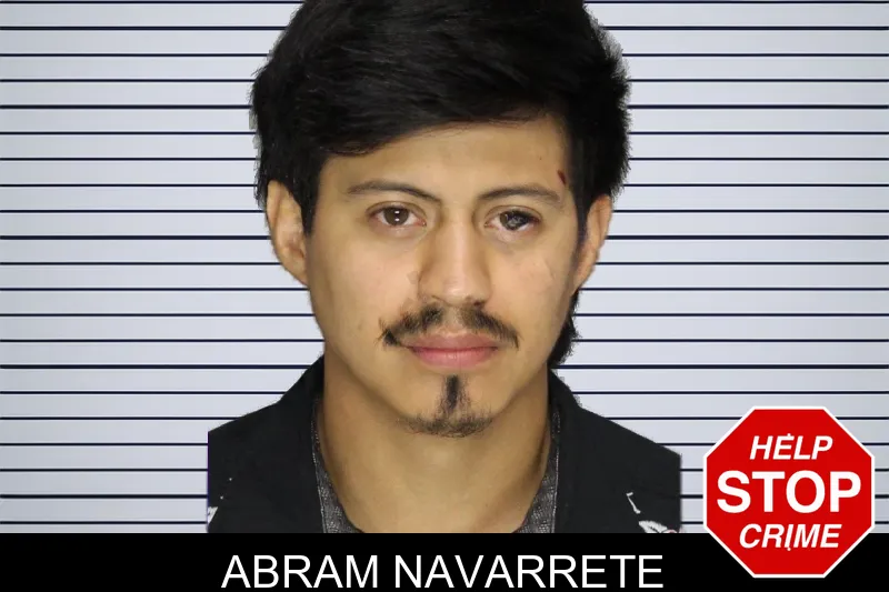 Abram Navarrete mugshot
