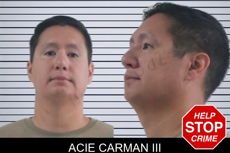 Acie Carman III mugshot