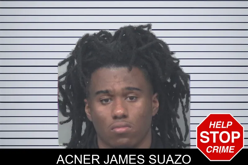 Acner James Suazo mugshot