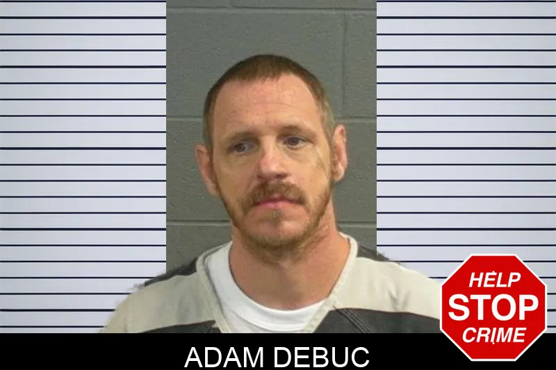 Adam Debuc mugshot