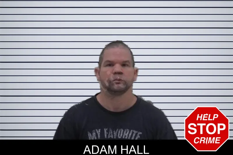 Adam Hall mugshot