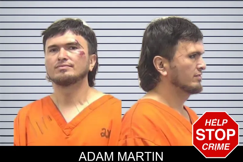 Adam Martin mugshot