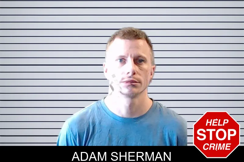 Adam Sherman mugshot