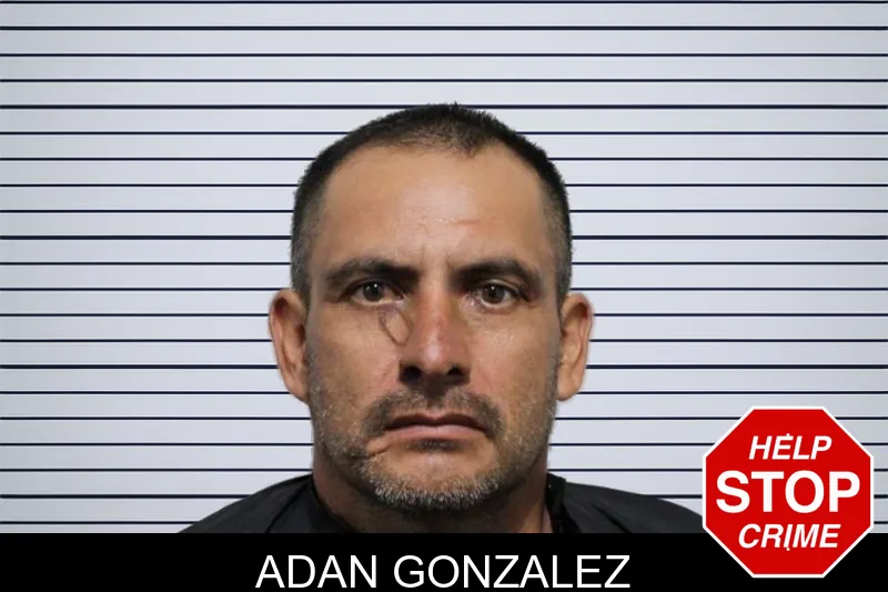 Adan Gonzalez mugshot