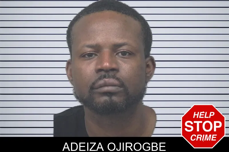 Adeiza Ojirogbe mugshot