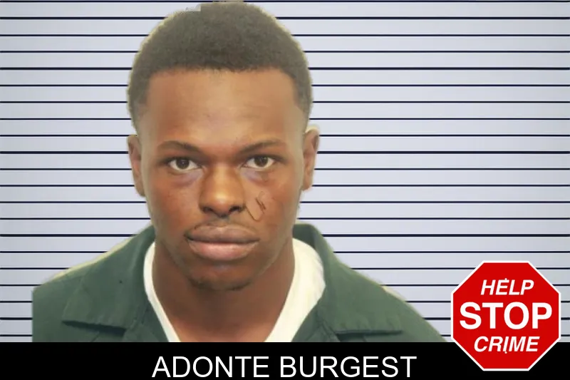 Adonte Burgest mugshot