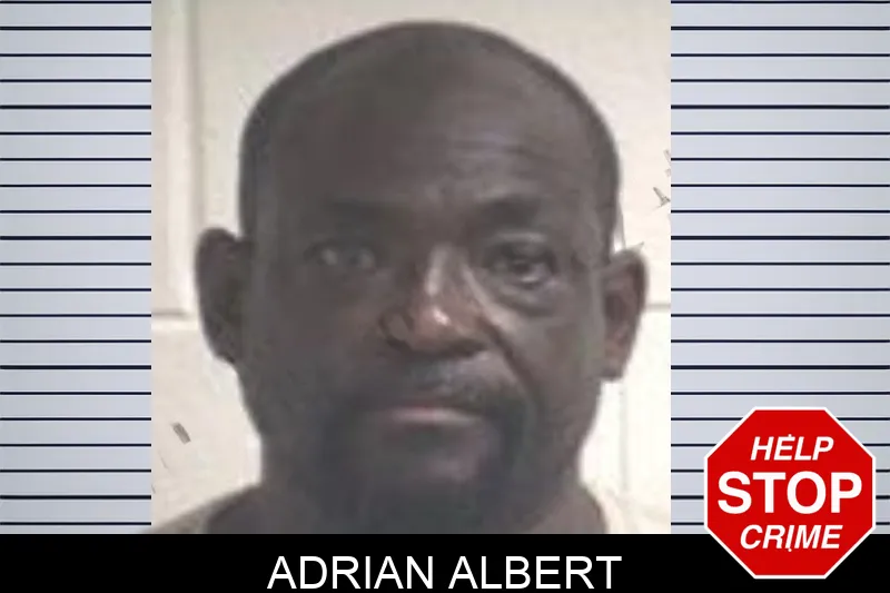 Adrian Albert mugshot