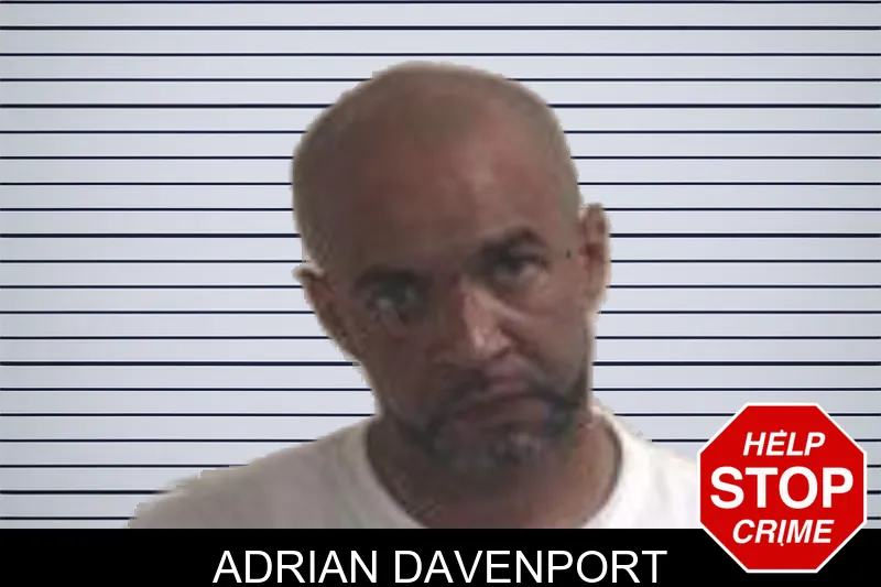 Adrian Davenport mugshot