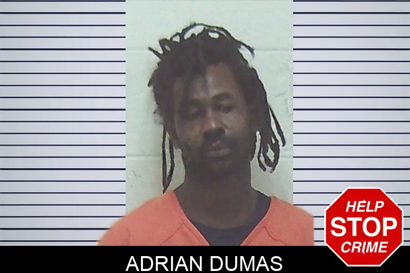 Adrian Dumas mugshot