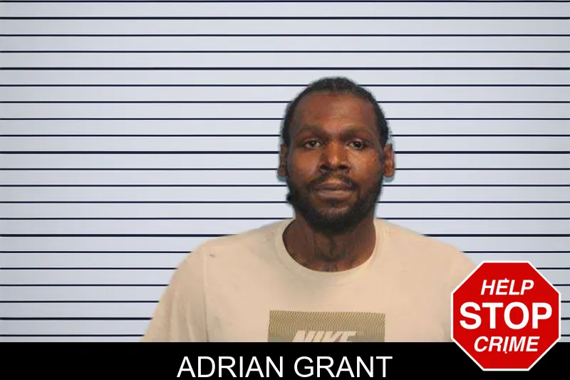 Adrian Grant mugshot