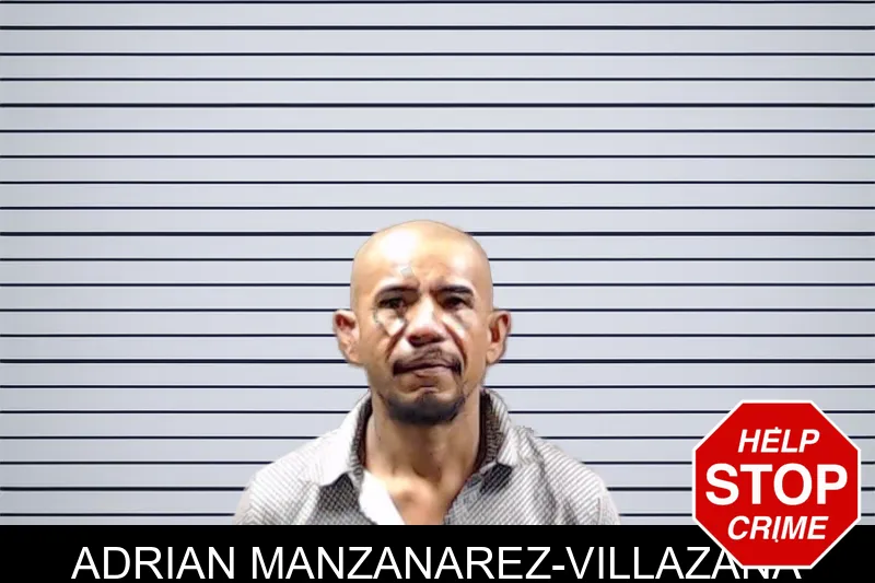 Adrian Manzanarez-Villazana mugshot