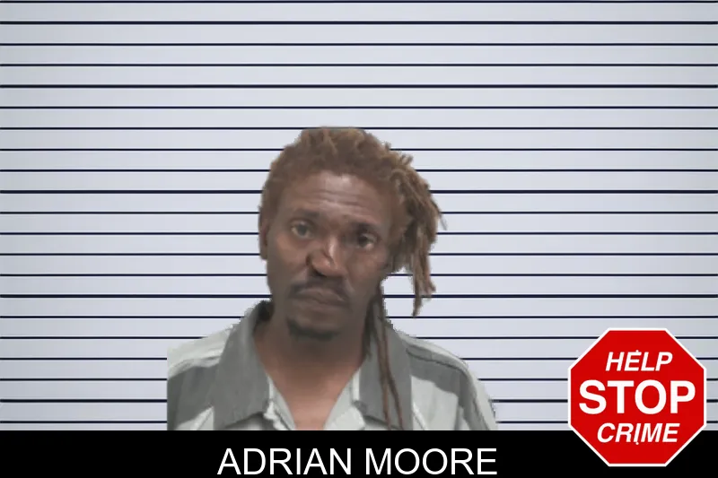 Adrian Moore mugshot