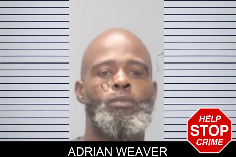 Adrian Weaver mugshot