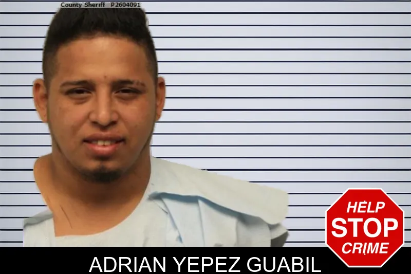 Adrian Yepez Guabil mugshot