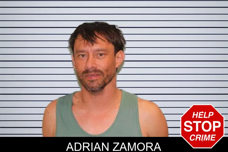 Adrian Zamora mugshot