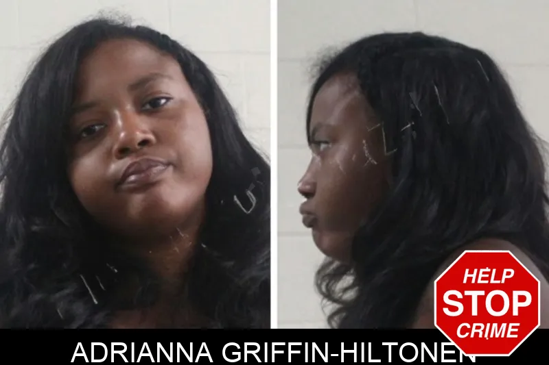 Adrianna Griffin-Hiltonen mugshot