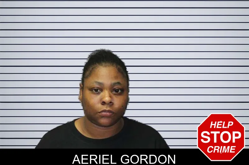 Aeriel Gordon mugshot