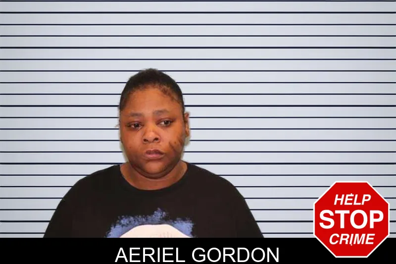 Aeriel Gordon mugshot