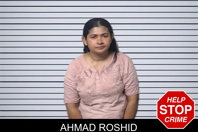 Ahmad Roshid mugshot