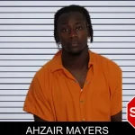Ahzair Mayers mugshot