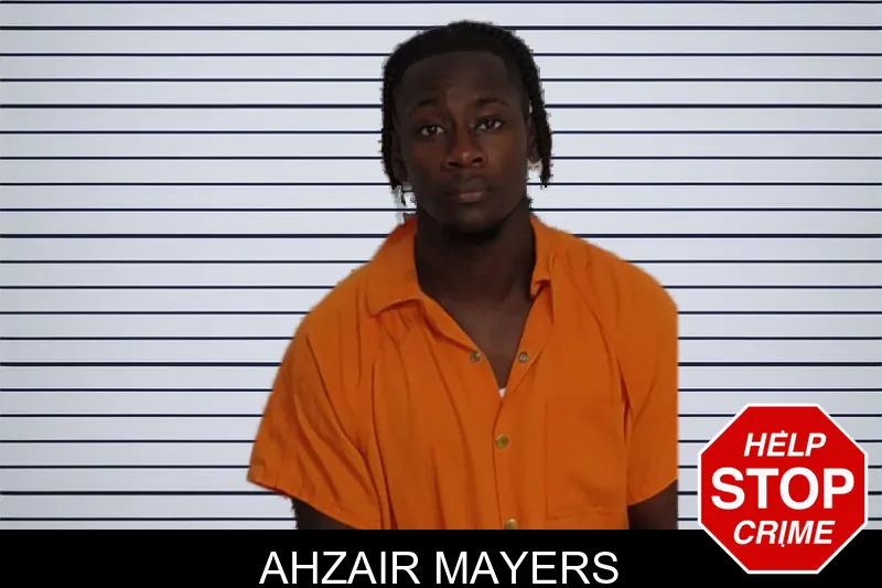 Ahzair Mayers mugshot