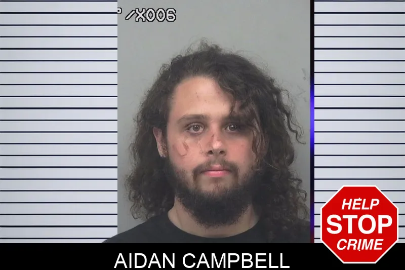 Aidan Campbell mugshot