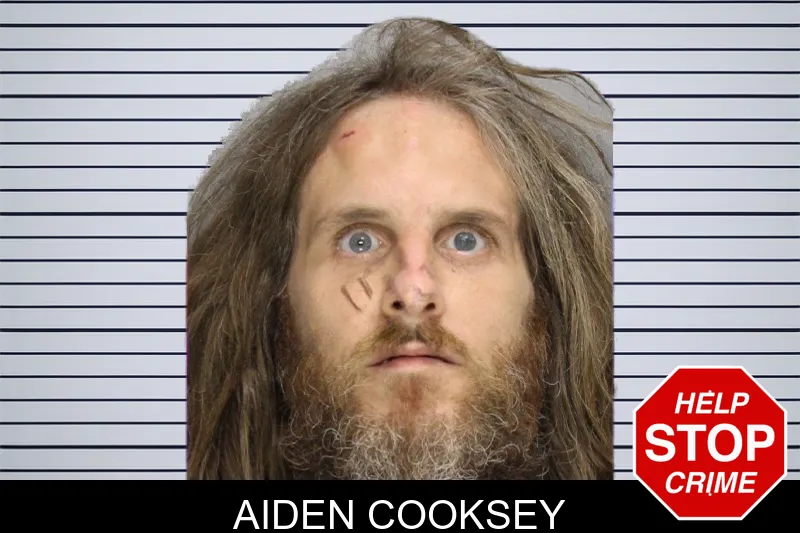 Aiden Cooksey mugshot