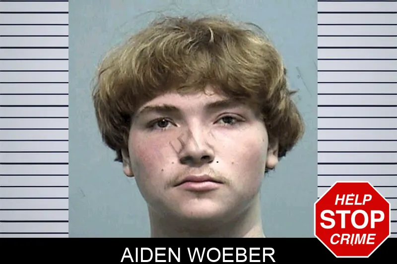 Aiden Woeber mugshot