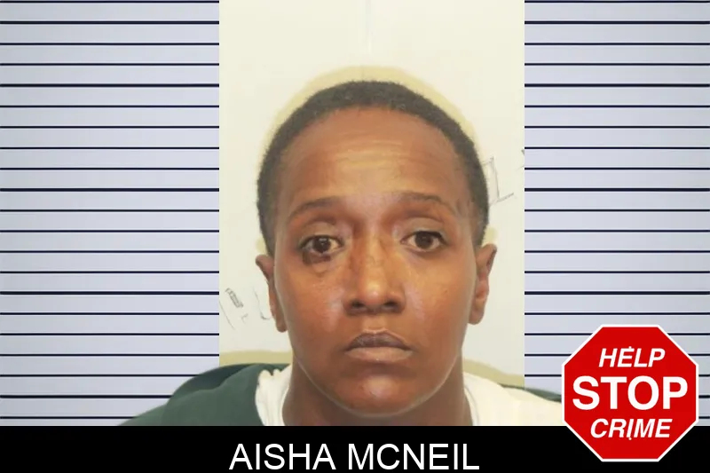 Aisha McNeil mugshot