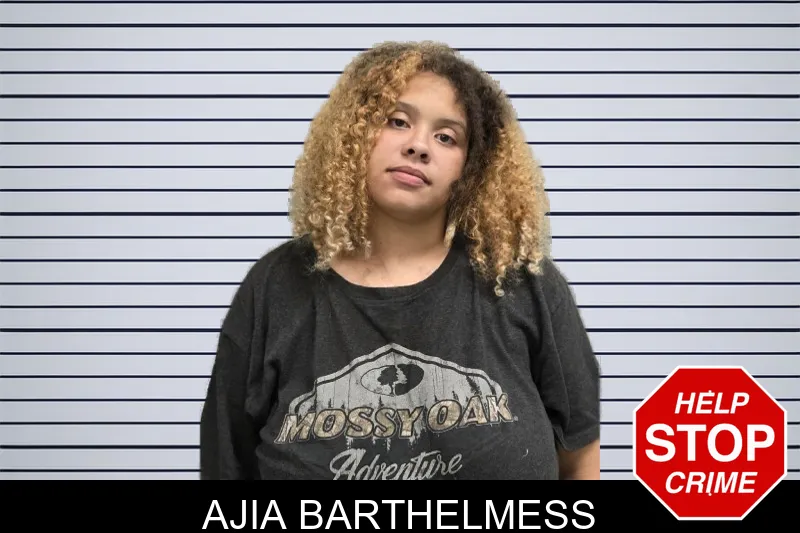 Ajia Barthelmess mugshot