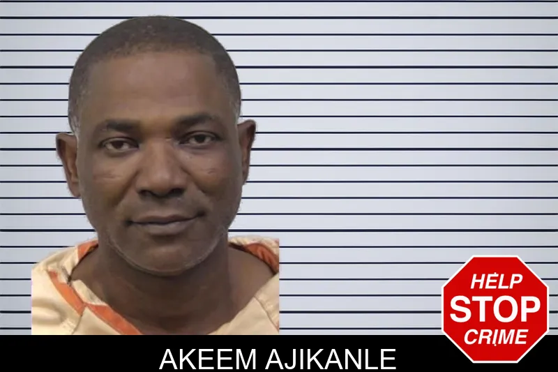 Akeem Ajikanle mugshot
