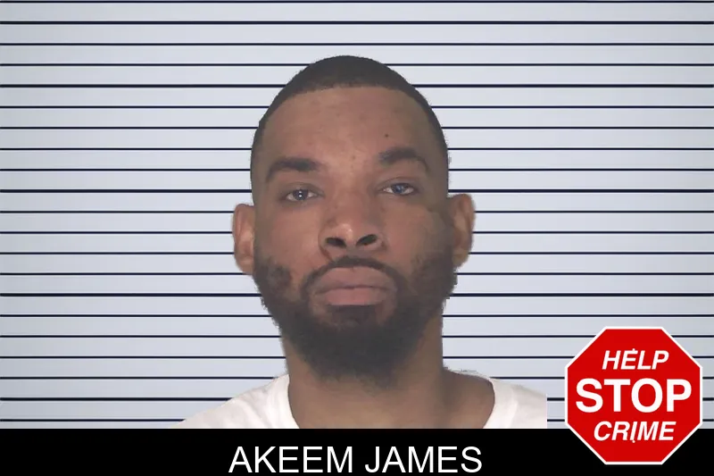 Akeem James mugshot