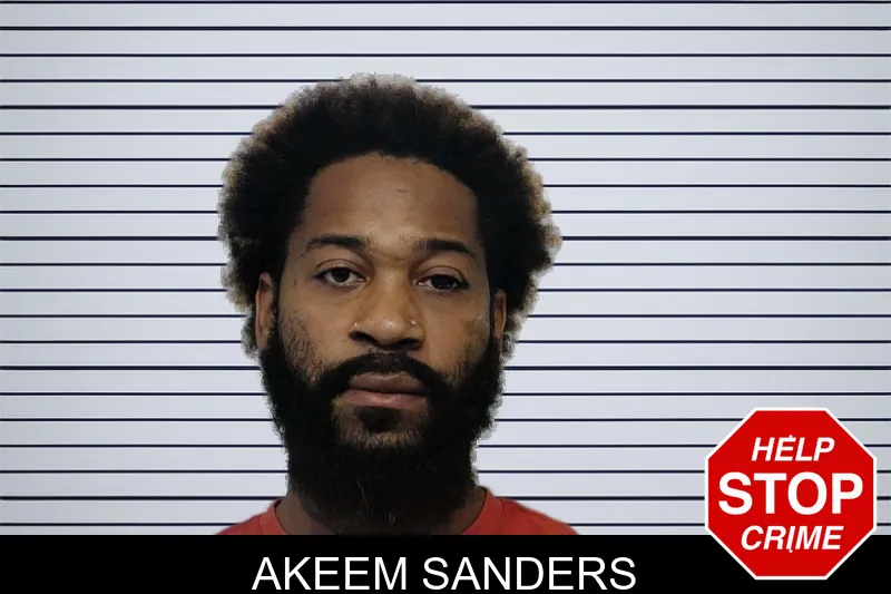 Akeem Sanders mugshot