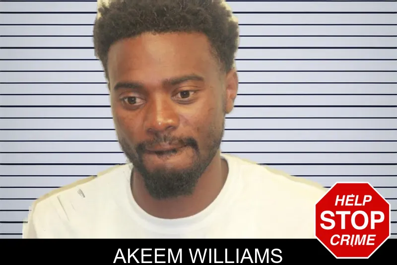 Akeem Williams mugshot