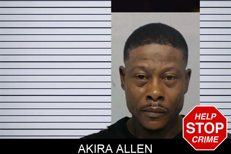 Akira Allen mugshot
