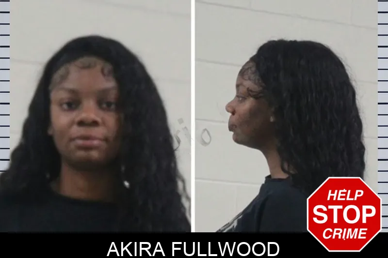 Akira Fullwood mugshot
