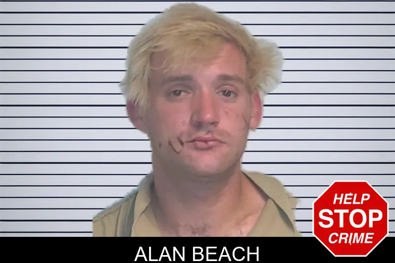 Alan Beach mugshot