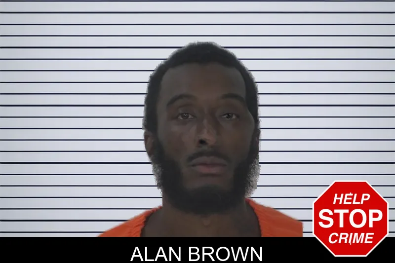Alan Brown mugshot