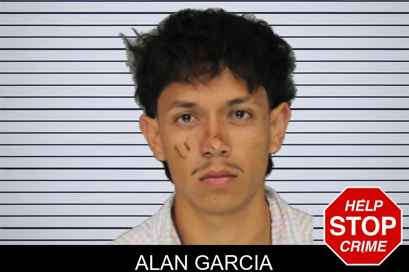 Alan Garcia mugshot