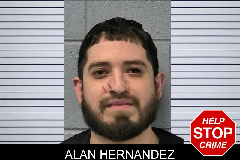 Alan Hernandez mugshot