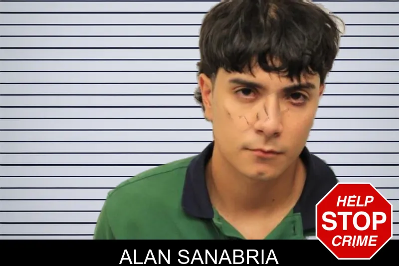 Alan Sanabria mugshot