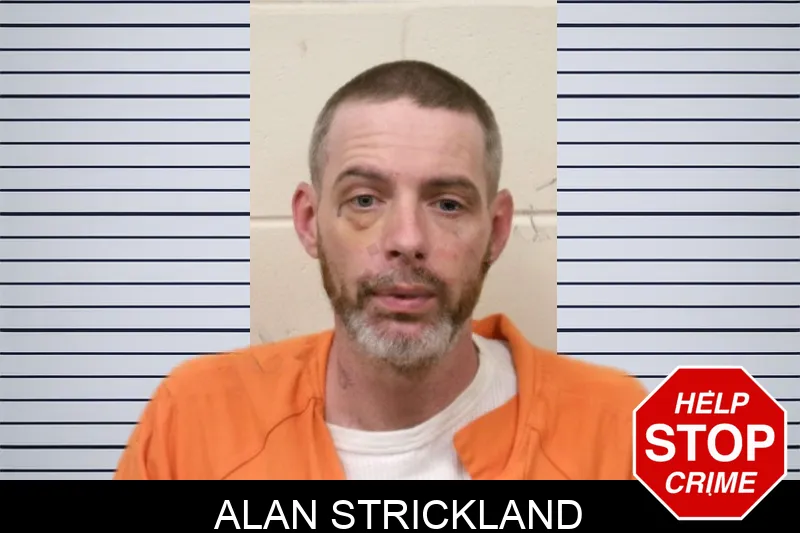 Alan Strickland mugshot