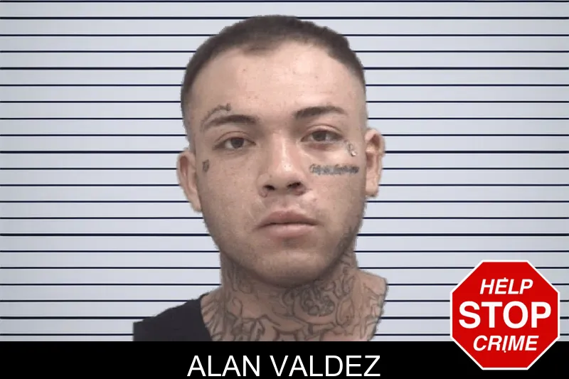 Alan Valdez mugshot