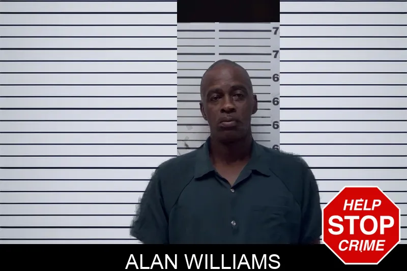 Alan Williams mugshot